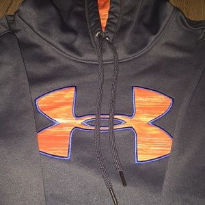 An Under Armour hoodie